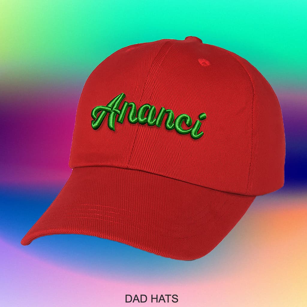 Embroidered relaxed-fit dad hat with an adjustable strap